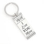 Mom - I Love You More Keychain